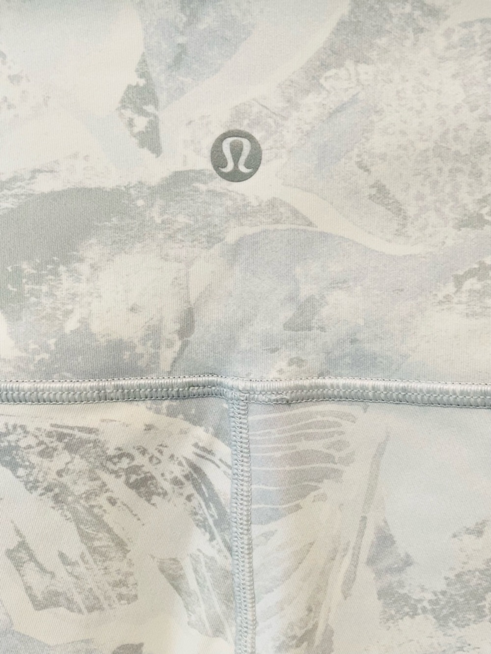 lululemon athletica White Light Gray Marble Print High-Rise Leggings - Picture 5 of 5